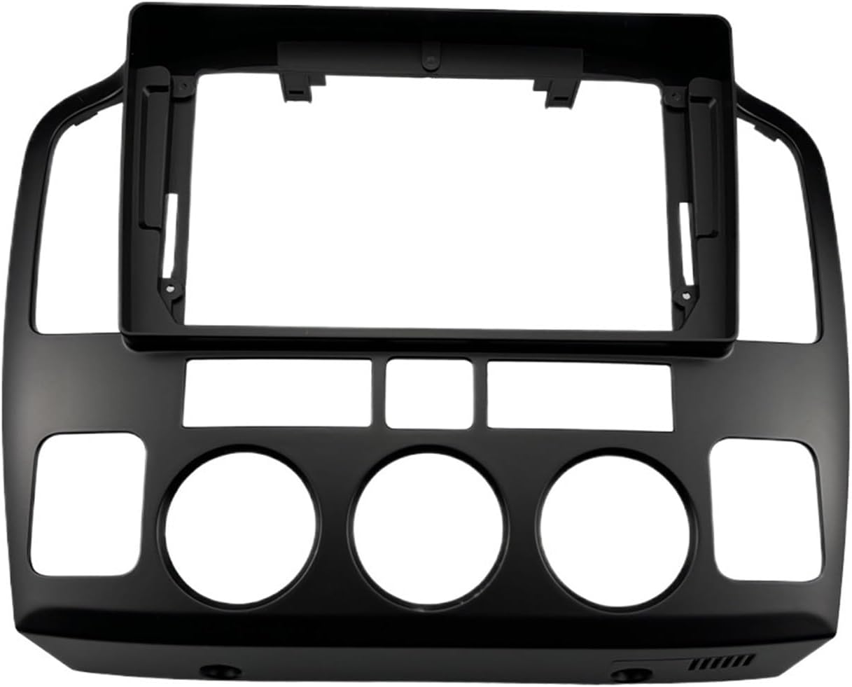 CD Frame 9inch Fit for Suzuki Grand Fit for Vitara XL-7 2001-2006 Fascia Stereo Panel Mounting Head Unit Cable Trim Bezel Car Accessories(Frame)