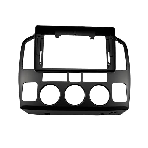 CD Frame 9inch Fit for Suzuki Grand Fit for Vitara XL-7 2001-2006 Fascia Stereo Panel Mounting Head Unit Cable Trim Bezel Car Accessories(Frame)