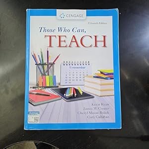 Book cover Those Who Can, Teach (MindTap Course List)
