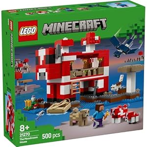 Amazon.co.jp - レゴ® マインクラフト ムーシュルームハウス 21270