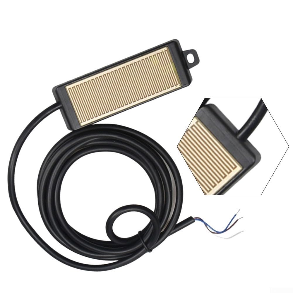 Sensore di pioggia, modulo sensore di pioggia cablato da 12 V, sensore di rilevamento della pioggia a chiusura automatica per Smart Home Car per il controllo del lucernario