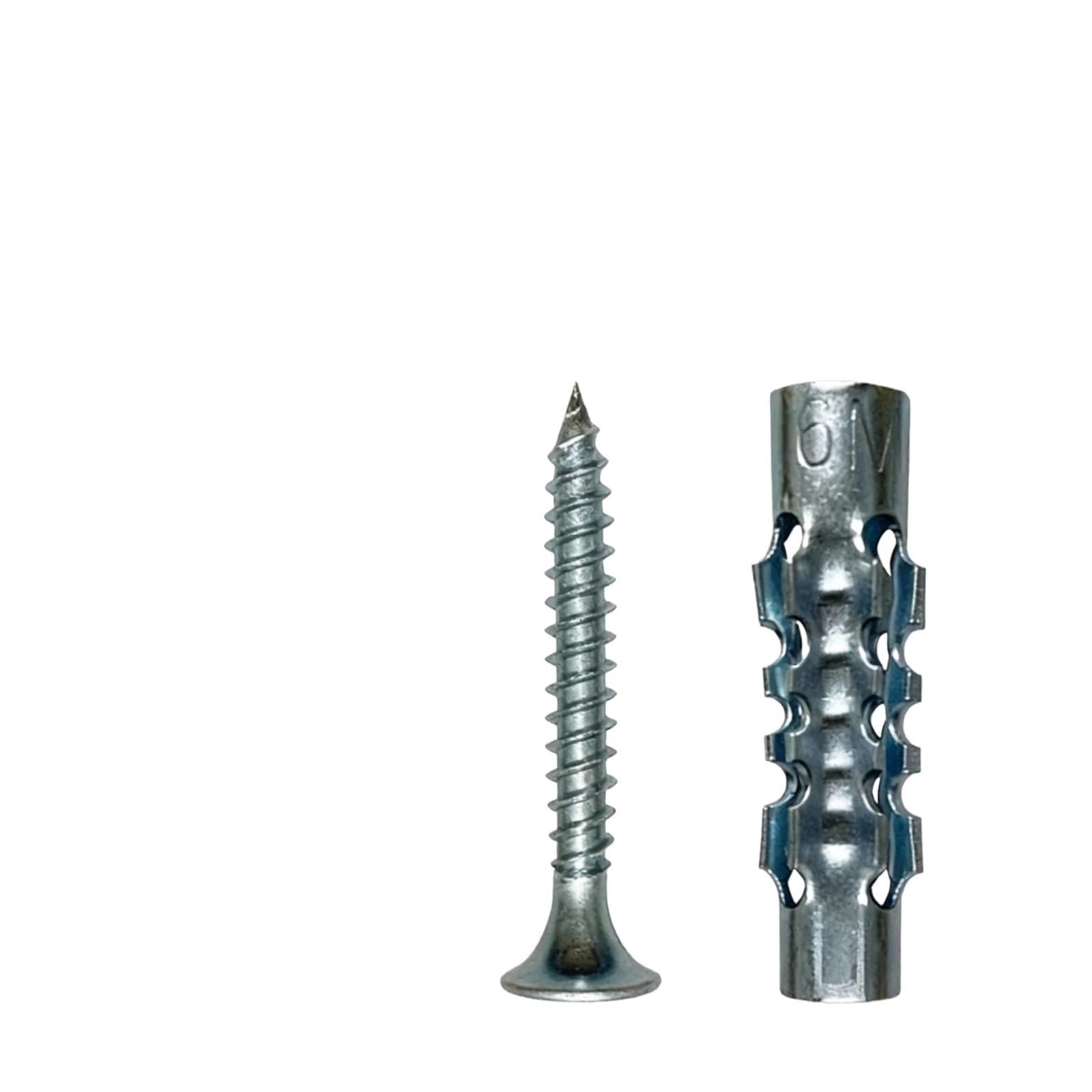 Hinge Repair Anchors 50/100Sets Metal Expansion Tube