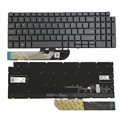 Clavier rétroéclairé US Dell Inspiron 15 5593 7590 de rechange