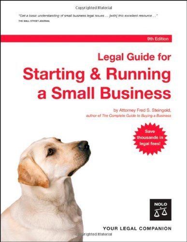 Legal Guide for Starting & Running a Small Busi... B01FIYAK1G Book Cover