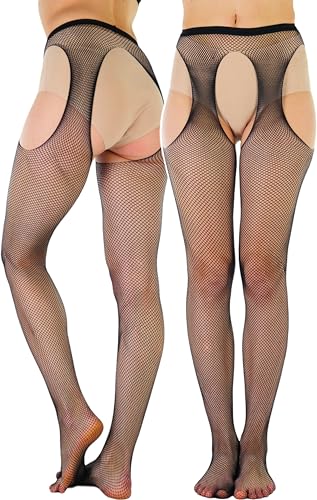 Image of ToBeInStyle Women's Suspender Pantyhose