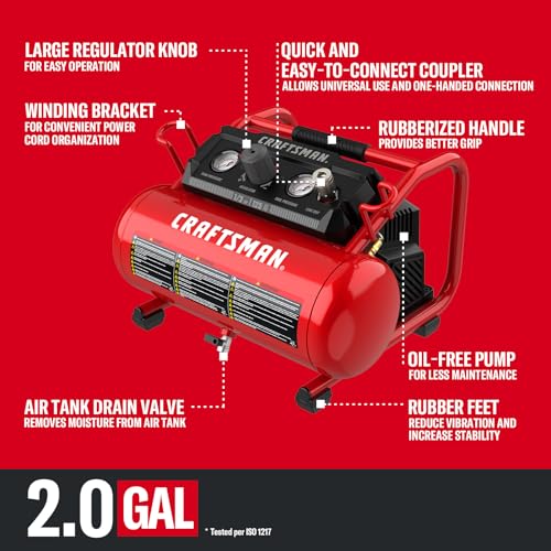 CRAFTSMAN 2 Gallon Portable Compressor