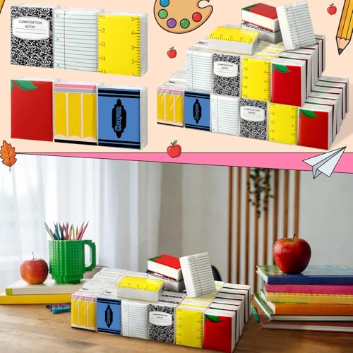 Image of Yinder 60 Packs Back to School Pocket Mini Tissue Travel Size Facial Paper
