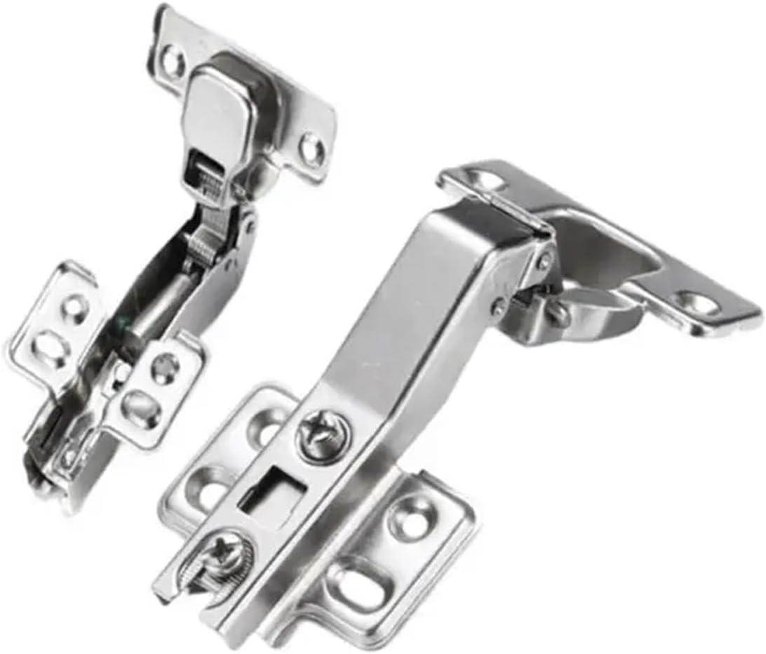 Paqwtyb One Color Hinges, 45 Degree Hinge Hydraulic Damper For Special Corner Door Soft Closing Hinges