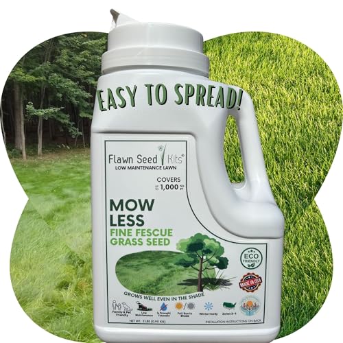 Flawn Seed Kits Mow Less Fescue Grass Seed 2 Lbs