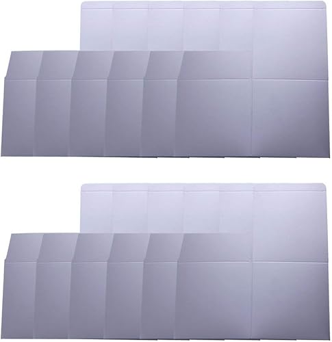 Miniatura 9 de Caja de regalo cuadrada para todas las ocasiones, pack de 12 unidades, de Ezek , L, Plateado