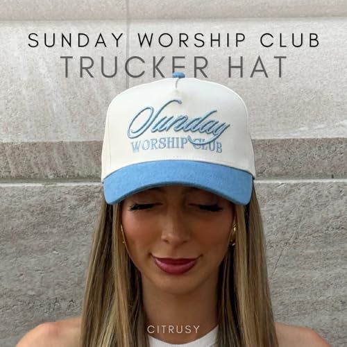 Image of Vintage Faith & Forever Trucker Hat | Men & Women | Christian Cross Jesus Hats | Bachelorette Bride Hat | Cotton | Snapback