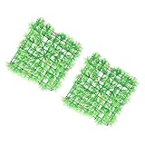 【Wartungsfrei】 Wartungsfrei, die Grasmatte fügt sich wunderbar in die natürliche Landschaft ein. Sie müssen nicht gießen, trimmen oder düngen.