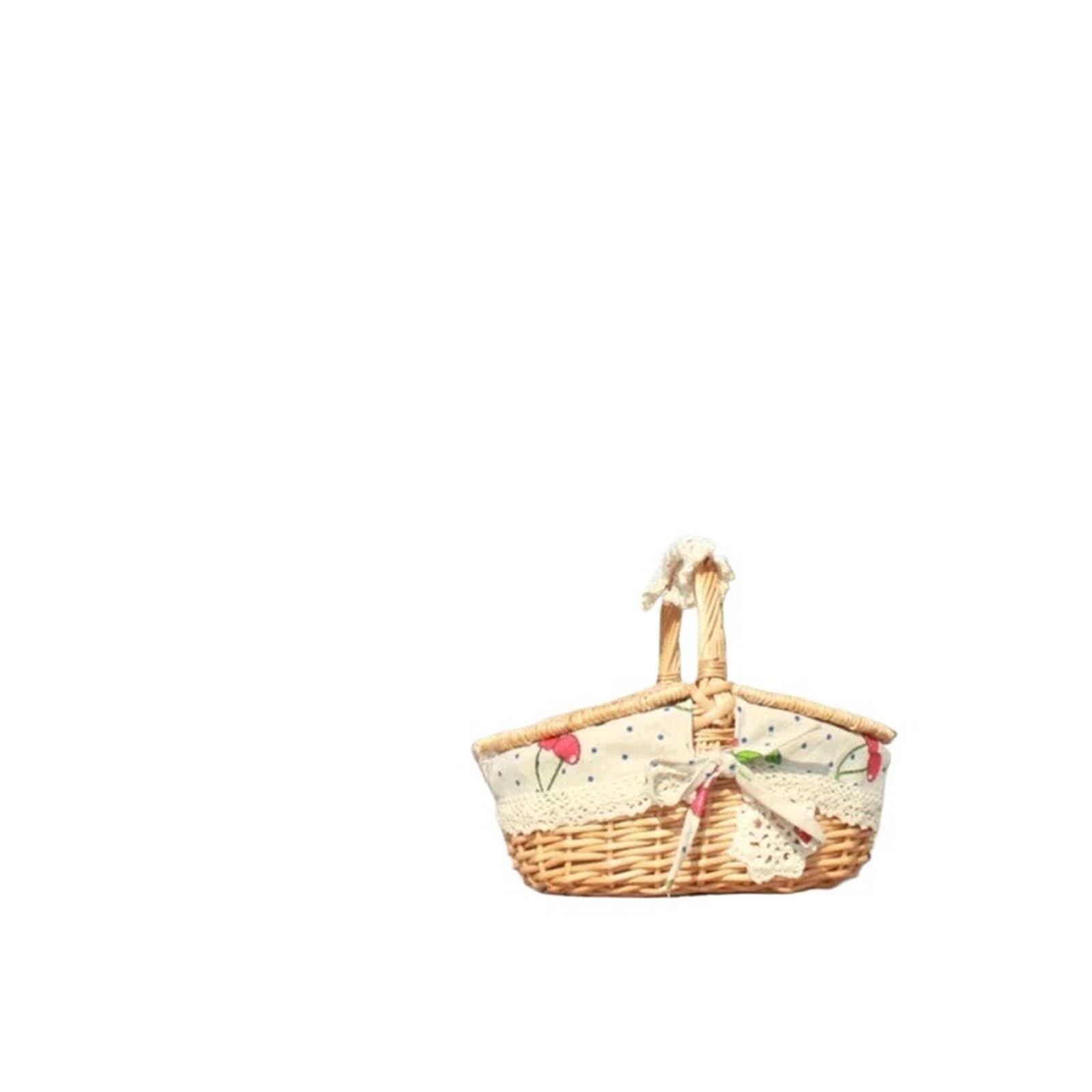 Panier pique-nique osier double couvercle pour protéger vos repas dehors