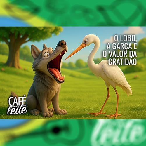 Café com Leite Especial – O Lobo, a Garça e o Valor da Gratidão cover art