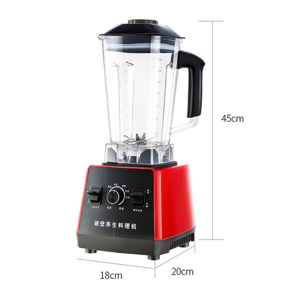 Frullatore Smoothie Maker 7 Velocità Frullatore A Caraffa Ice Crusher Tritatutto Macinacaffè 28000 RPM Per Frullati, Milkshake, Frutta, Zuppe, Salse Pitcher Tritan Frullatore A Caraffa Da 1,75 L 1200W