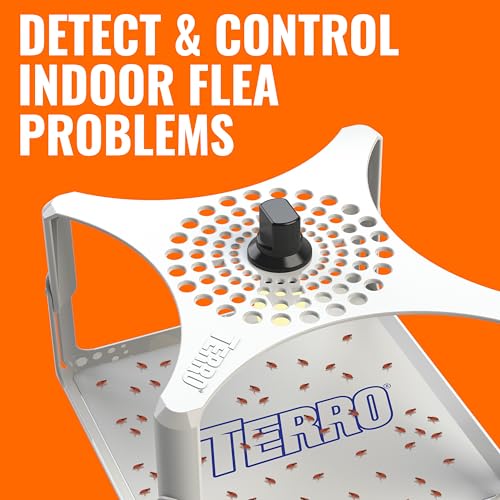 TERRO Indoor Electric Flea Trap and Killer, Refillable Plug in Bug Trap - image 2
