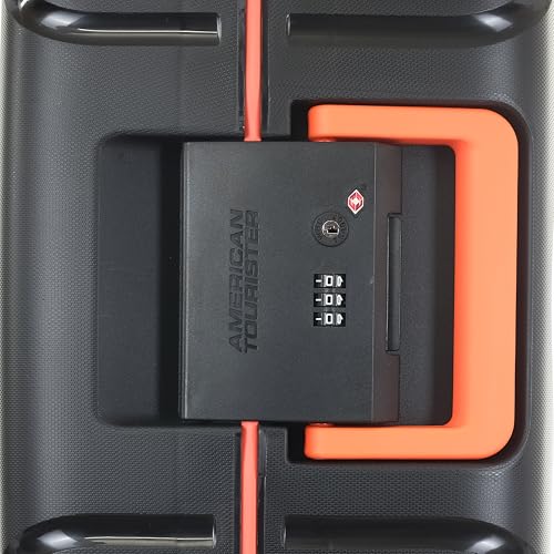 American Tourister Circurity+ 68 CM 8 Wheel with 3 Point TSA Lock Trolley Bag for Travel | Small Polypropelene Suitcase with TSA Lock, Double Wheels & Flexi Packing Straps for Men & Women - Black 8 51ZTt0LctJL