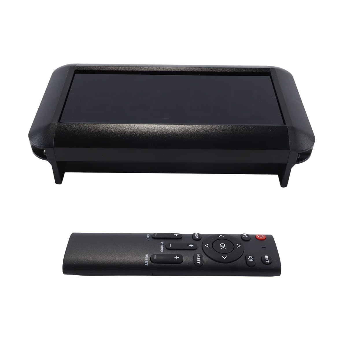 Riven Marcador deportivo electrónico 0-99 con control remoto distancia 18 m, marcador portátil con brillo ajustable