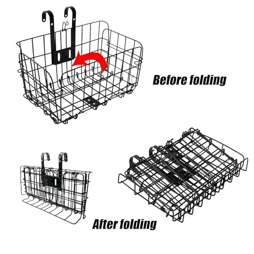 Folding Front Wire Basket