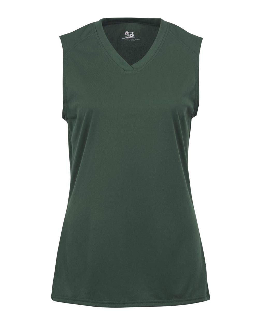 Badger Sport Forest Adult Medium Sleeveless Wicking Tee