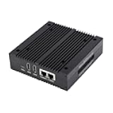 NAS Multi-Functional Mini-Computer: All-in-One, Compatible with Raspberry Pi Compute Module 4, Network Storage, Dual NVMe SSD Slots, 4G Module, USB3.2, Gigabit Ethernet, Linux OS