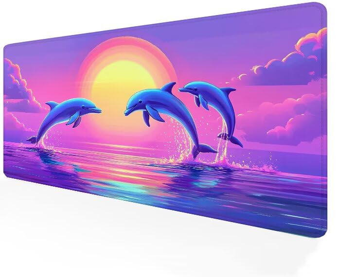 Tapis de souris gamer avec bords cousus durables et friction modérée