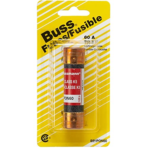 Cooper Bussmann Bussmann BP/PON60 60 Amp Cartridge Fuse, 250V AC, 1 Pack