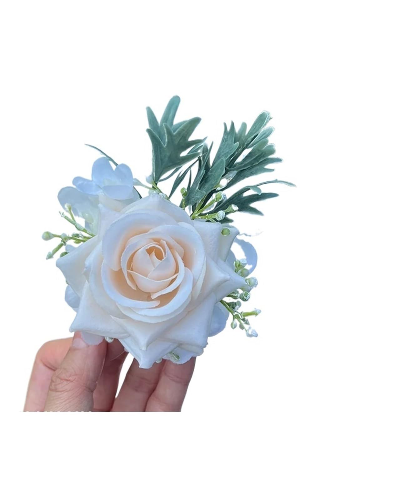 Fiori all'Occhiello Boutonniere Rosa for Uomo Sposo Classico Corsage Matrimonio Fiore Artificiale Decorazione Fiori di Seta