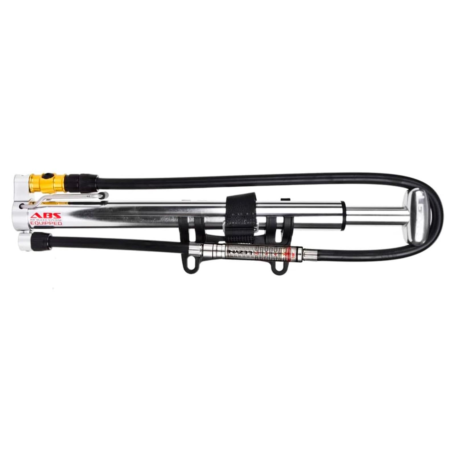 LEZYNE Micro Floor Drive HP/HPG - Bomba de Suelo portátil para Bicicleta, Carretera, Bicicleta de Grava, Alta presión, Mandril abatible ABS, Presta/Schrader