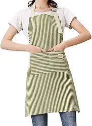 Aventais de cozinha para cozinhar com bolsos Aventais de churrasco para homens e mulheres