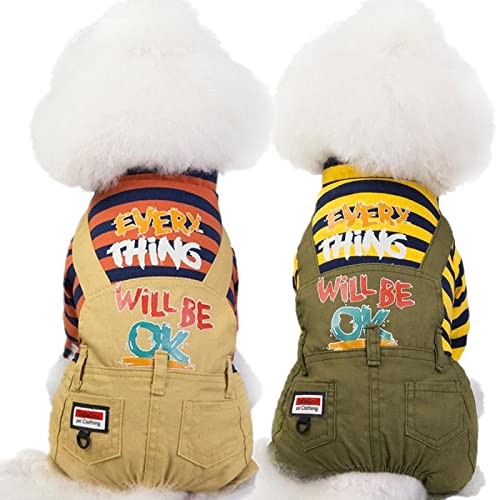 Vêtements chauds pour petits chiens protection intégrale pull d'hiver - 3