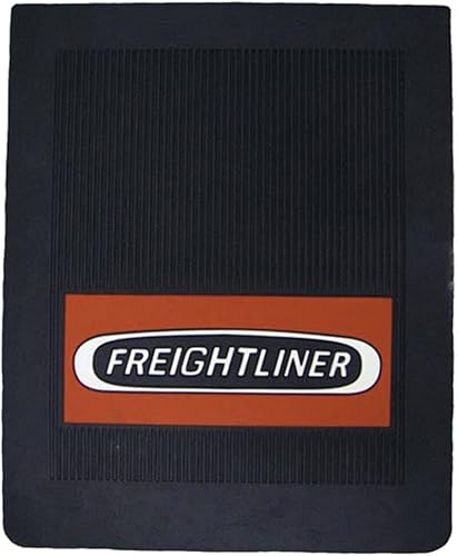 Miniatura 2 de Freightliner Trucks 24 "x 30" x 3/16" OEM PDT1513 - Juego de aletas de lodo de goma resistente para semirremolques