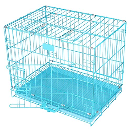 Image of Dog Trust Dog cage Single Door with Removable Tray (18 inch Blue cage)