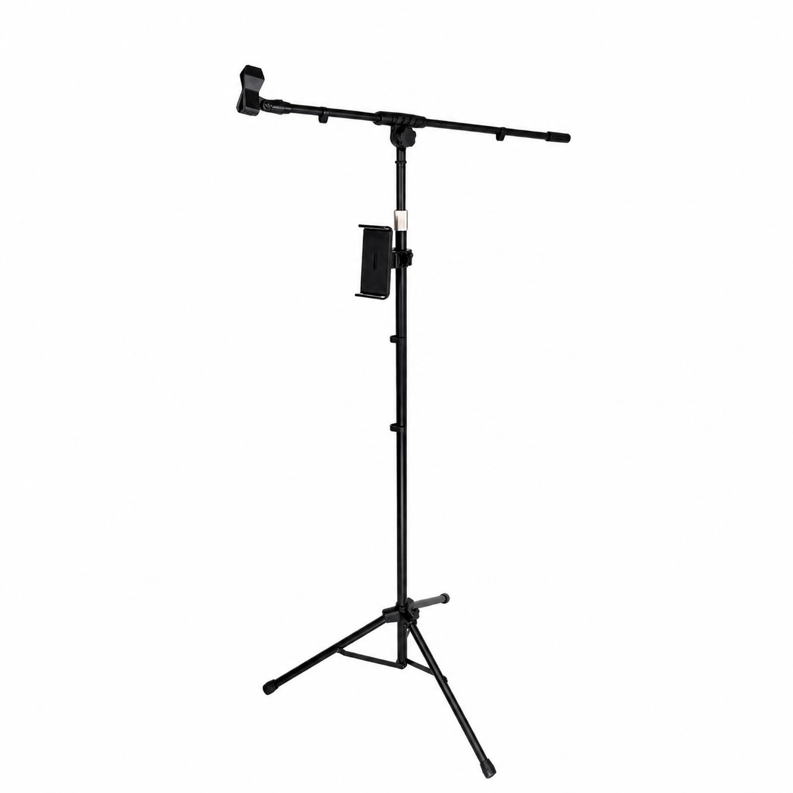 Stativo Microfonico con Braccio Orientabile Robusto Braccio Microfonico Durevole Asta Microfonica da Pavimento per Canto Amatoriale