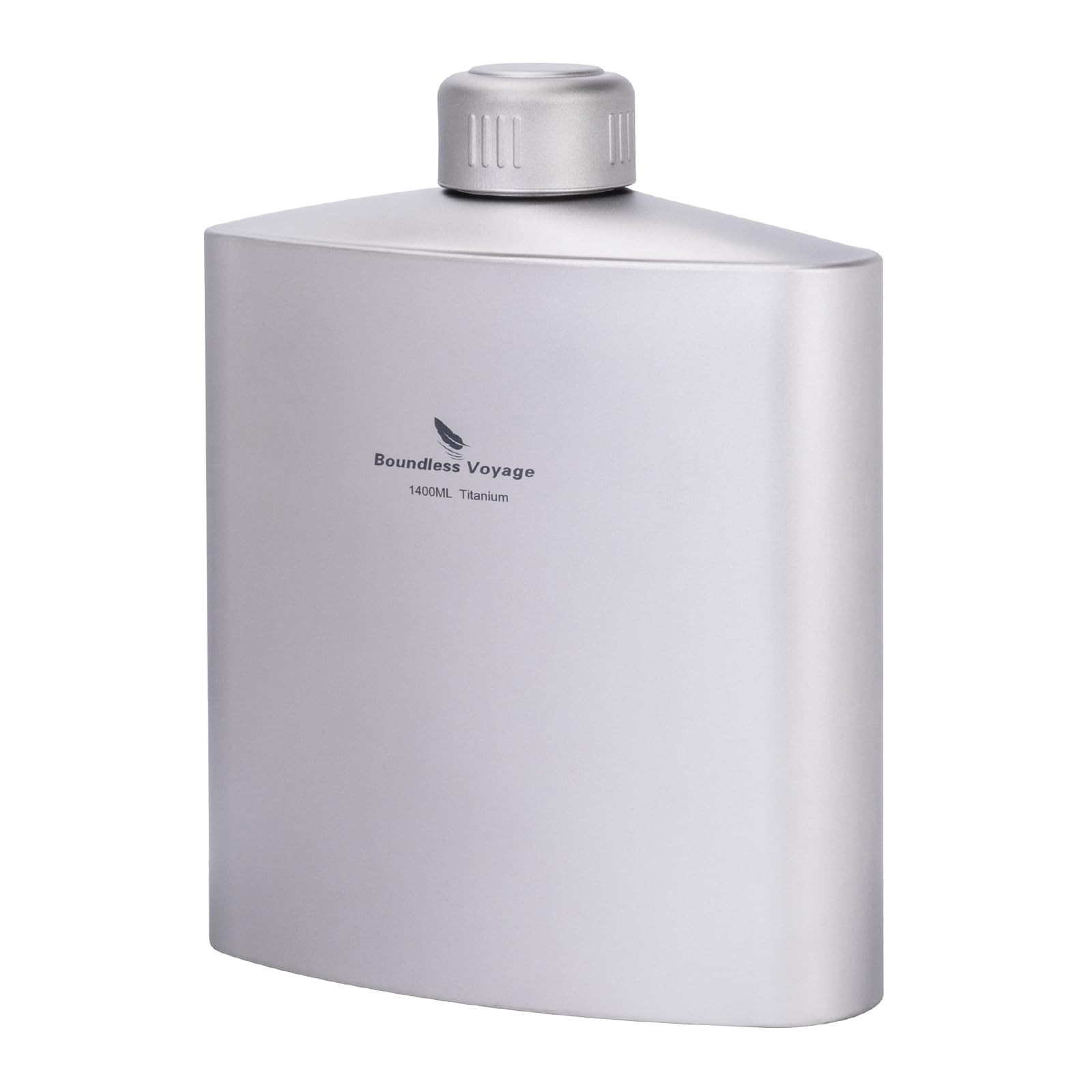 Boundless Voyage Titan Wasserflasche 1.4L Leckdichte Flasche | Trinkflaschen Wasserkanne mit Anti-Rutschkappe Sportgetränke für Outdoor Camping Wandern 3008D