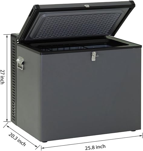 Miniatura 3 de SMETA Refrigerador de autocaravana, congelador de 12 V, propano, congelador de 3 vías, congelador eléctrico, LPG, ACDC, absorción de gas propano,