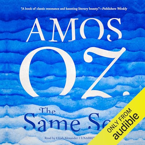 The Same Sea Audiolibro Por Amos Oz arte de portada
