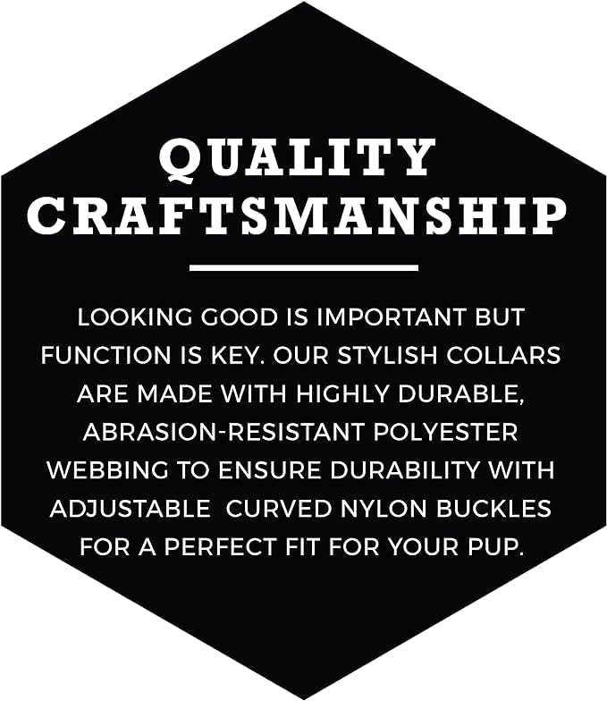 Miniatura 2 de Wolfgang Collar de entrenamiento ajustable de alta calidad para perros pequeños, medianos y grandes, fabricado en Estados Unidos, estampado rosa de