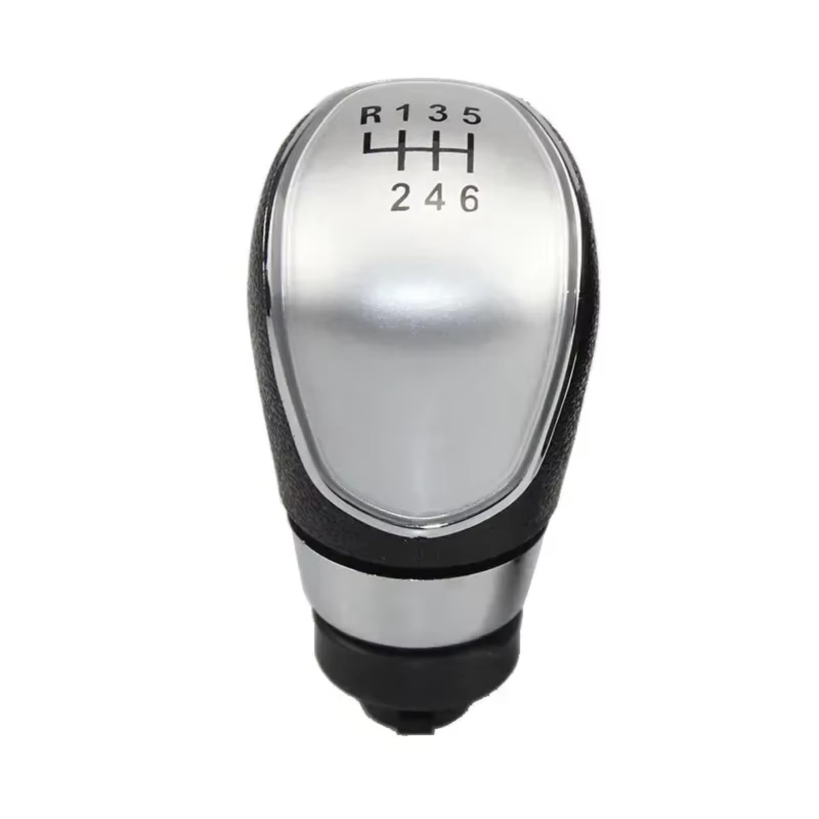 QALIYDFD Auto Gear Lever Compatible with for Focus MK2 FL 2008-2011 for Fiesta MK7 2008-2013 for Focus MK3 2011-2013 5 6 for Speed Gear Shift Knob Stick Head