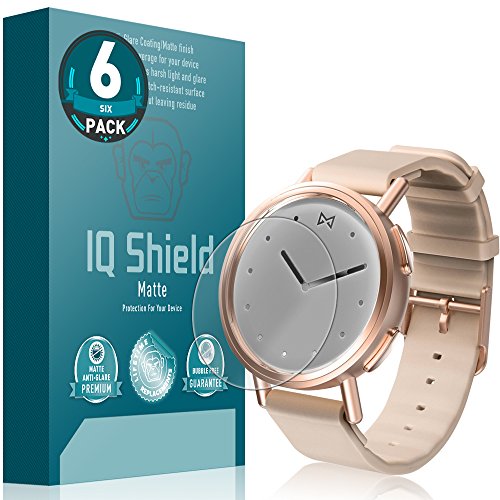 IQ Shield Matte Screen Protector Compatible with Misfit Path (6-Pack) Anti-Glare Anti-Bubble Film