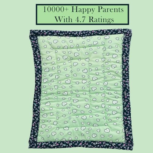 Image of Bedding Mattress for Cotton, Baby Sleeping Bed Set Godari Baby Cradle |Sleeping Mat |Multi Purpose Cushioned Bed |Baby Bed for 0 to 2 Years.