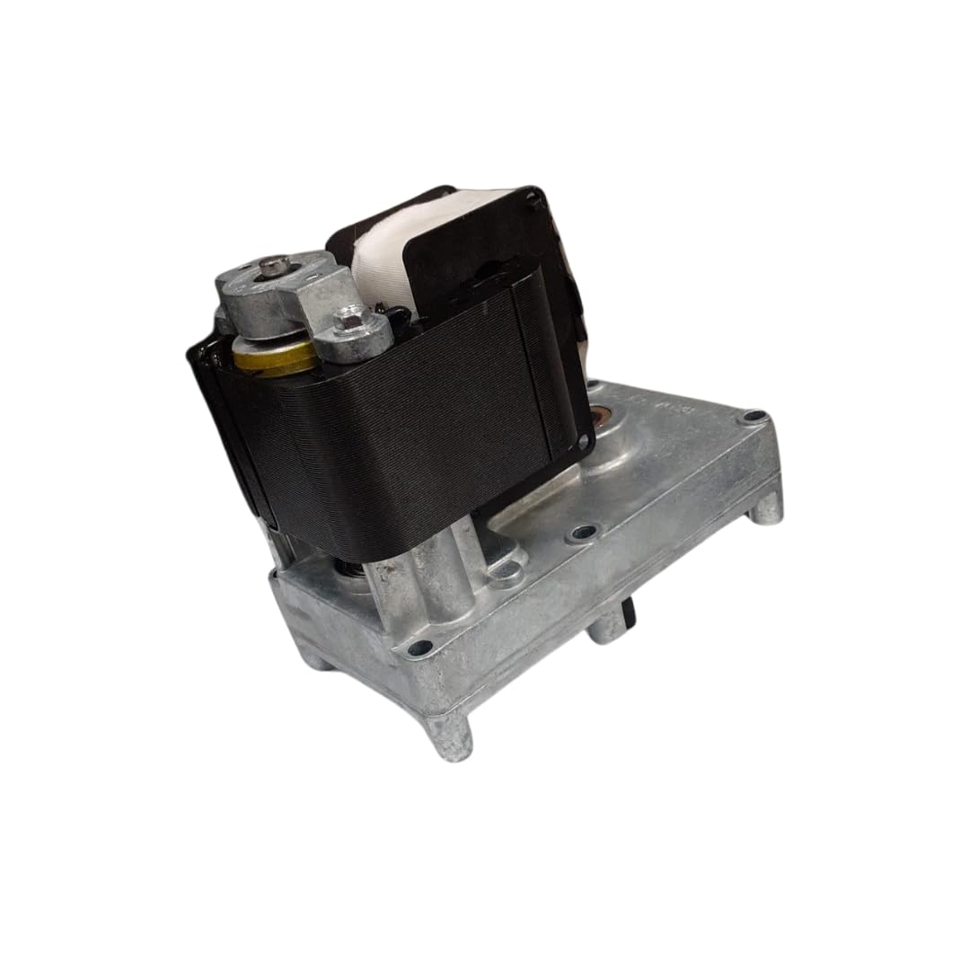 Motoriduttore stufa pellet T3 al. 220VAC 4,75 Rpm Pacco 38 Albero 8,5 mm FB1137