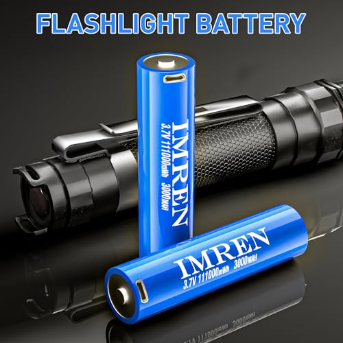 Batería Recargable Imren 3.7V Button Top 3000mAh USB miniatura 6