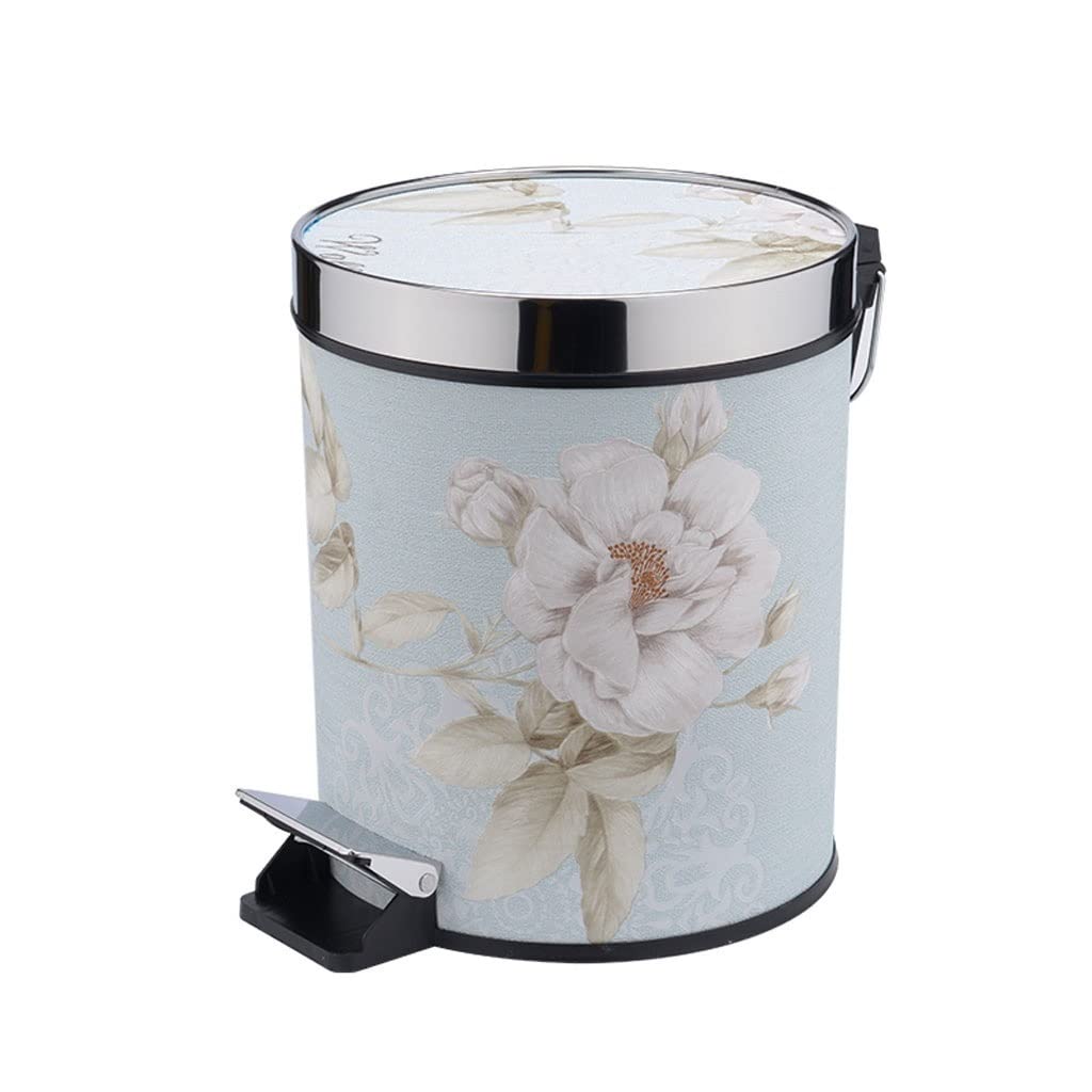 Poubelle avec couvercle pour chambre à coucher et panier déchets papier