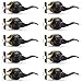 Probrico Oil Rubbed Bronze Privacy Door Lever Handles Keyless Lock Set Leversets (Bed and Bath) 10 Pack