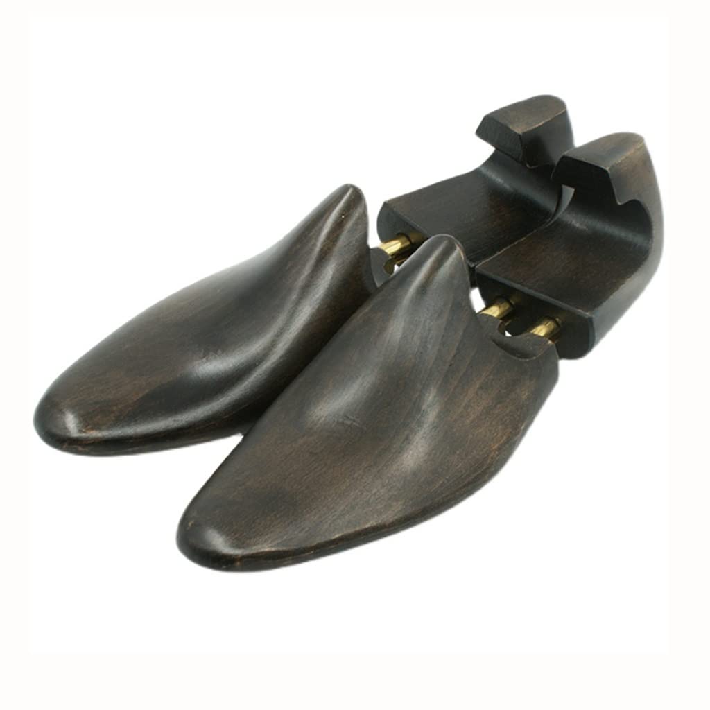 Civière d'embauchoir Embauchoirs réglables pour Pieds Larges Embauchoir Shaper (Couleur : Noir-Marron, Taille : 40) (Marron Noir)