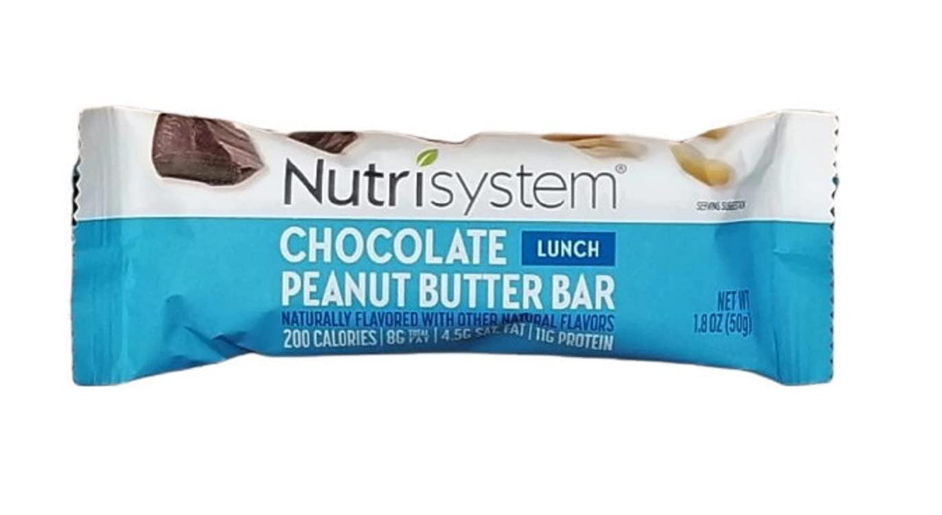 LUNCH - CHOCOLATE PEANUT BUTTER BAR High Protein 11 g (7 COUNT - 1.8 oz)