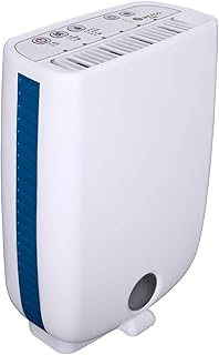 Meaco 8L/Day Dehumidifier for Home DD8L with 3 speed,Anti-bacterial,Continuous Drainage-for Damp,Condensation and Laundry Drying Exclusive 3-year Warranty backed (normally 2 years).