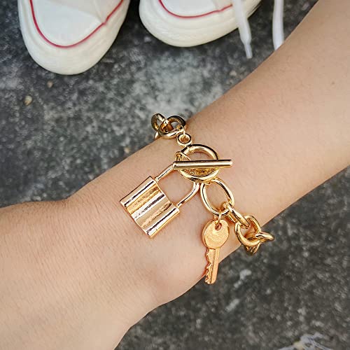 Image of Shining Diva Fashion Stylish Multilayer Gold Plated Bangle Bracelet for Women and Girls