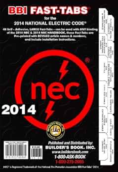 Amazon.com: 2014 National Electrical Code NEC Fast-Tabs For